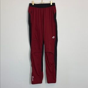 Men's Sporthill Dark Red and Black Super XC pants